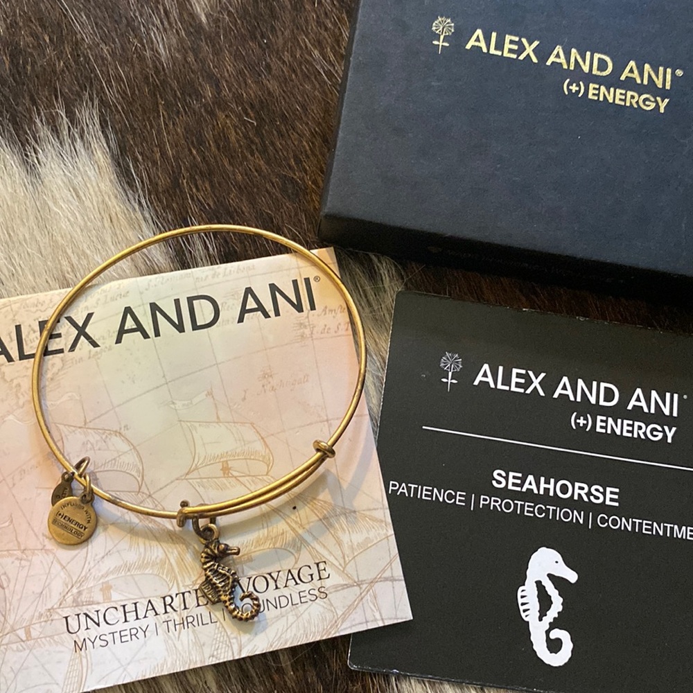 Alex and ani Seahorse bracelet